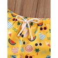 thumbnail image 5 of DcoolMoogl Toddler Baby Boys Swim Shorts Leaves Print Swimming Trunk Kids Boy Hawaiian Beach Board Shorts Swimwear, 5 of 6