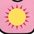 thumbnail image 4 of Inktastic Cute Sun Boys or Girls Baby Bib, 4 of 4