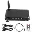 thumbnail image 1 of Receptor y transmisor Bluetooth 4 en 1 multifunción compatible con reproducción de disco U, convertidor digital a analógico HiFi DAC, 1 of 14