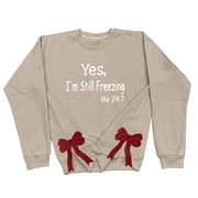 Pohista Fashion Sweatshirts for Women Shirts Trendy Womens Long Sleeve Tops Women's Fall T-Shirts My Items out for Delivery