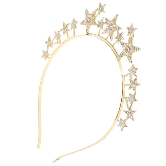 OUNONA  Dining Wedding Tiaras and Crowns for Women Rhinestone Headband