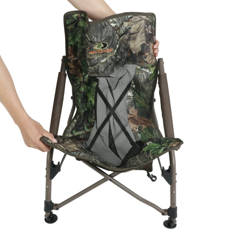 Mossy Oak Turkey Gobbler Chair, Camouflage, Low Profile, 8.3 lbs