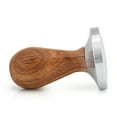 thumbnail image 1 of Wood Curved Base Stainless Steel Coffee Beans Tamper, Coffee Tamper, for Coffee Lover Coffee Enthusiast, 1 of 8