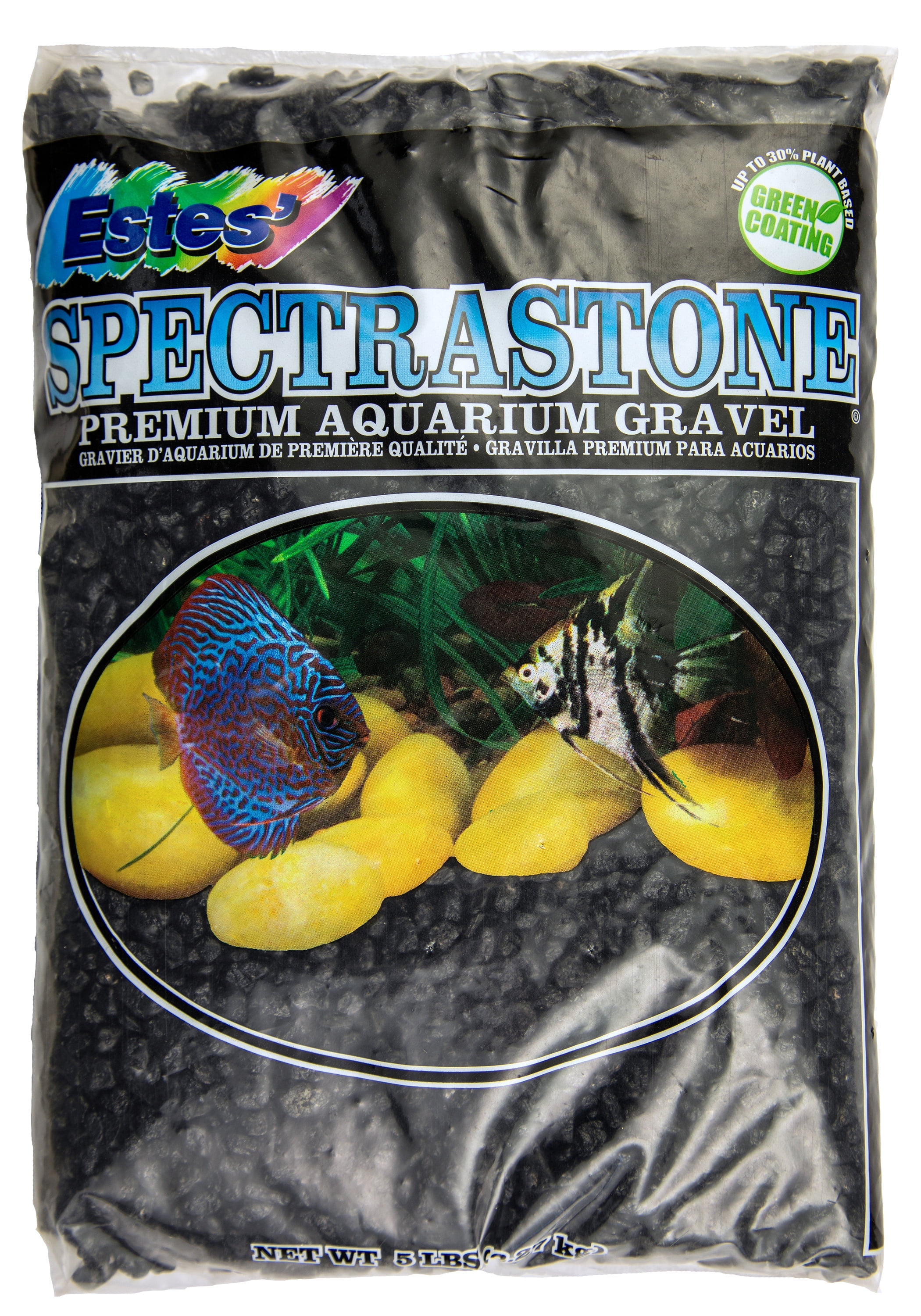 (4 pack) Estes' Special Black Gravel 5 Lbs