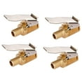 thumbnail image 2 of 4Pcs Air Chuck for Tire Auto Pump Thread Nozzle Adapter 8mm Tire Valve Auto Pump Quick Conversion Head Clip Nozzles, 2 of 9
