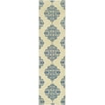 thumbnail image 2 of Safavieh Chelsea Abagail Geometric Runner Rug, Ivory/Blue, 2'6" x 12', 2 of 10