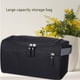 thumbnail image 3 of Neceser de maquillaje Billuyoard gran capacidad para hombre Bolsa de almacenamiento Negro, 3 of 6