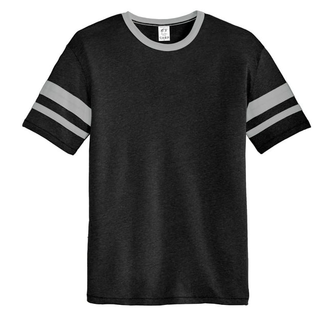 Gravity Threads Mens Sideline Vintage Tee - Black/Smoke - Medium