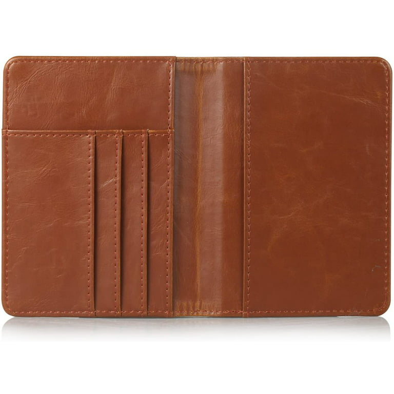 EpicGadget Passport Holder Travel Wallet RFID Blocking Case Cover -  Minimalist Premium PU Leather Passport Wallet Holder, Passport, ID, Card  and