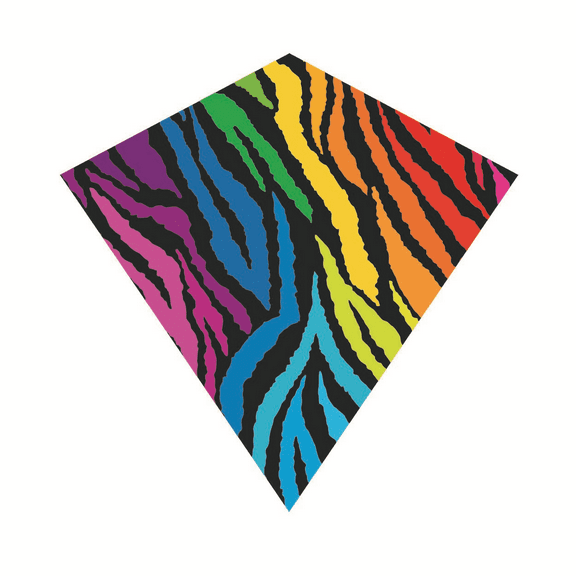 WindDiamond Nylon Diamond Kite 30" (Stripes)