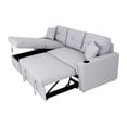 thumbnail image 1 of Sofá CAMA CON ALMACENAMIENTO GRIS claro Easy Living, 1 of 10