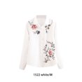thumbnail image 3 of Camisas informales para mujer Sonducket blusa deportiva blanca M 1522, 3 of 6