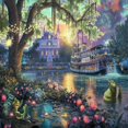 thumbnail image 4 of SSCSTS 6x6ft Palace Photography Background Fairy Tale Prince Princess Happiness Frog Castle Photography Background Studio Props LYST735, 4 of 5