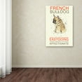 thumbnail image 3 of Trademark Fine Art 'French Bulldog' Canvas Art by Michelle Campbell, 3 of 3