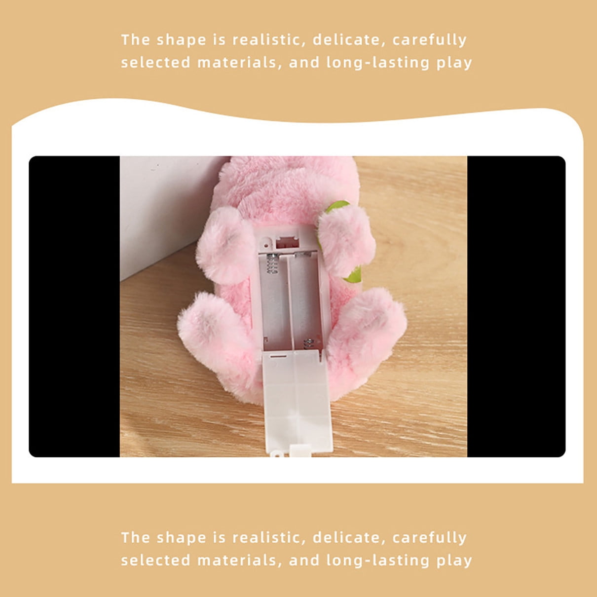 5Inch Cuddly Capybara Electric Plush Toy - Noise & Walking - Stuffed Animals Plush, Gifts for Teens Women & Fans