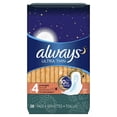 thumbnail image 7 of Always Ultra Thin Pads Overnight Flexi-Wings 26 Each (Pack of 3), 7 of 7