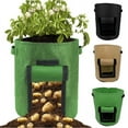 thumbnail image 3 of Sinhoon Potato Planter Bags - Garden Tub for Vegetable Growing Large Grow Bags with Handles for Vegetables Sweet Potato Tomatoes Strawberry Carrot Onion(2pcs), 3 of 10