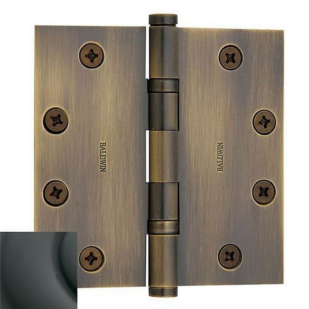 Baldwin 1046031I 4.5 x 4.5 in. Ball Bearing Hinge&#44; Non-Lacquered Brass - image 2 of 3