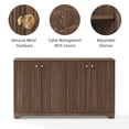 thumbnail image 4 of Crosley Furniture Amara Sideboard in Brown, 4 of 11