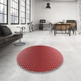 thumbnail image 4 of Ahgly Company Machine Washable Indoor Rectangle Transitional Red Area Rugs, 8' x 10', 4 of 7