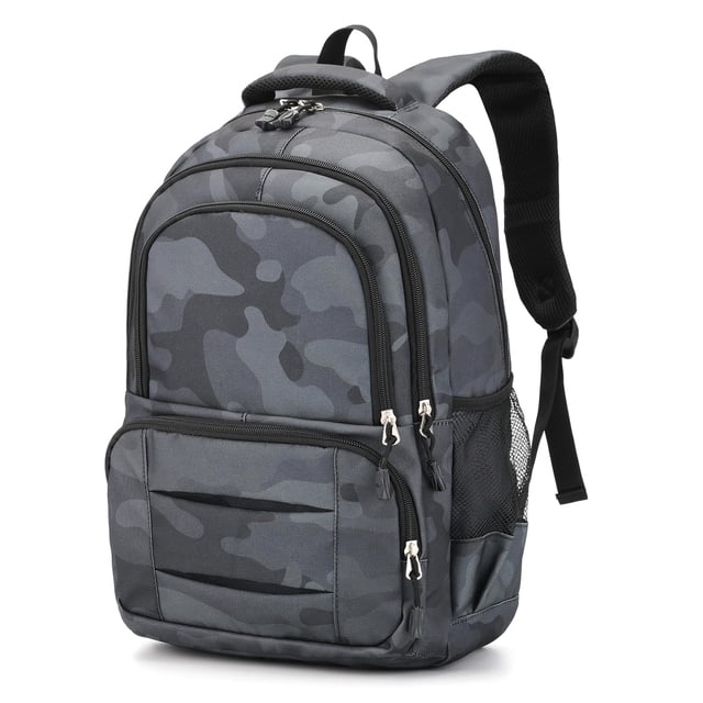 Mochila escolar de estilo rico, ligera e impermeable