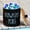 Black, variant on FUYGRCJ Laundry Pods Containers, Wood Laundry Detergent Pods Container with Lid, Round Dishwasher Pods Holder, Dishwasher Tablet Container for Kitchen Decor and Accessories, 4.7×4.7×5.1in