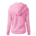 thumbnail image 2 of Fanxing Clearance 2025 Junior Girl Sherpa Fleece Hoodie Jacket Plus Size Full Zip Long Sleeve Fluffy Sweatshirts Hoodies Pocket Soft Jackets Coat Outwear S,M,L,XL,XXL,XXXL,XXXXL,XXXXXL, 2 of 3