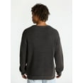 thumbnail image 3 of No Boundaries Ribbed Crewneck Sweater with Long Sleeves, Men's, 3 of 5