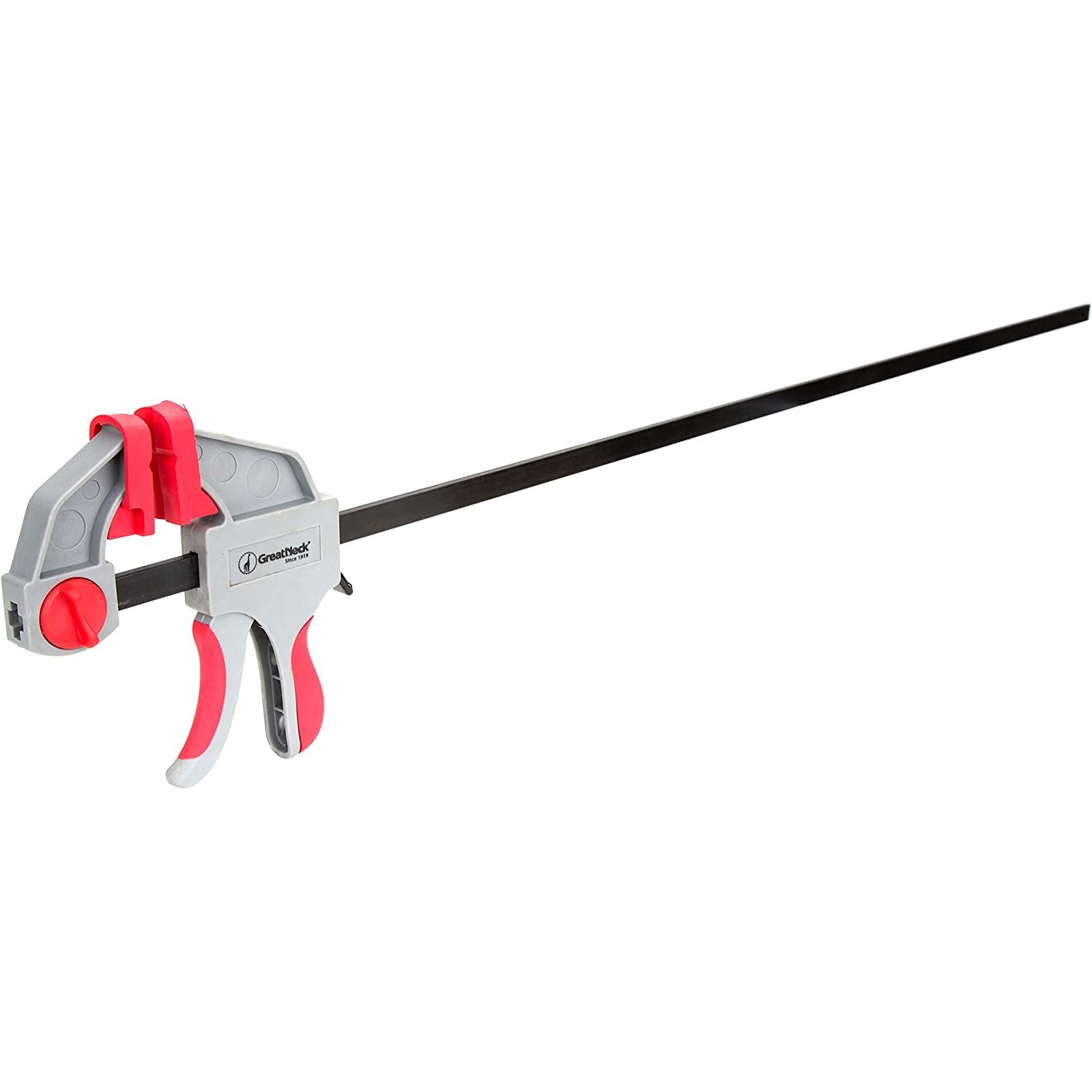 JaDAYon 59005 36 Inch Ratcheting Bar Clamp, 43.5 Inch Bar Clamp Spreader Distance, Quick Clamps