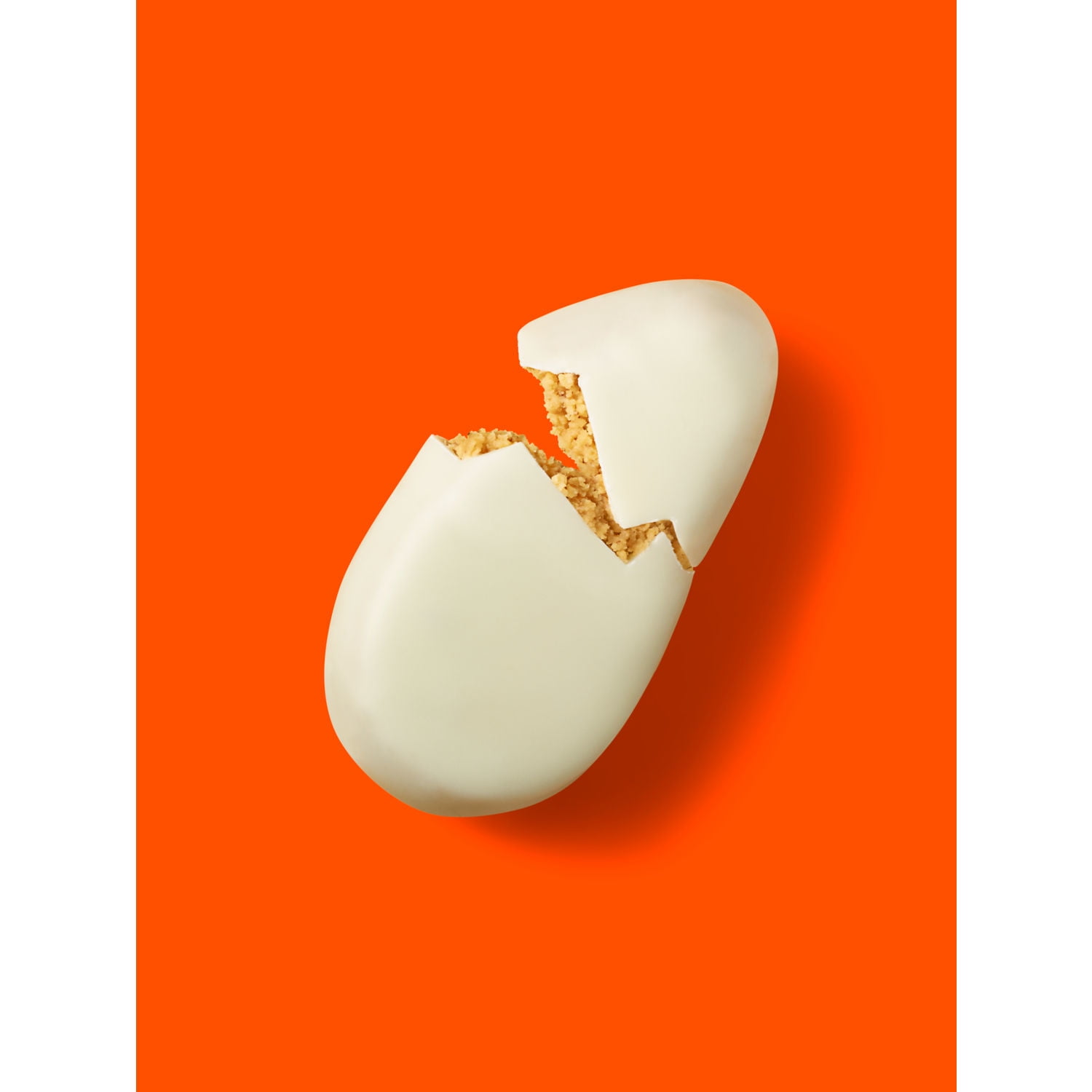 (3 pack) REESE'S White Creme Snack Size Peanut Butter Eggs, Easter Candy Bag, 9.6 oz