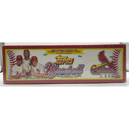 MLB St. Louis Cardinals 2006 Topps Baseball Cards Complete Set [St. Louis Cardinals]