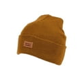 thumbnail image 3 of Levi's Men's All Season Leather Logo Patch Beanie Hat, 3 of 6