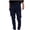 Blue, variant on Women's Straight Leg Cargo Pants Joggers Solid Trendy Breathable Classic Comfy Leisure with Pockets Button Pants High Waist Relaxed Trousers New Style Gray XXL