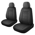 thumbnail image 1 of Fundas para asientos de coche CAROMOP Front Set, de piel sintética, con airbag, 1 of 8