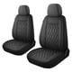 thumbnail image 1 of Fundas para asientos de coche CAROMOP Front Set, de piel sintética, con airbag, 1 of 8