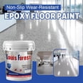 thumbnail image 3 of High-Gloss Marble Effect Epoxy Floor Coating,Epoxy Floor Paint for Garage,Self-Leveling Concrete Floor Paint,Quick-Dry Non-Slip Wear-Resistant Basement Waterproof Water-Based Paint, 3 of 8