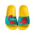 thumbnail image 2 of SEMPAI toddler Boys Girls Beach Pool Slides Sandals Home Dinosaur Slippers Soft Shoes Hosting savings, 2 of 2