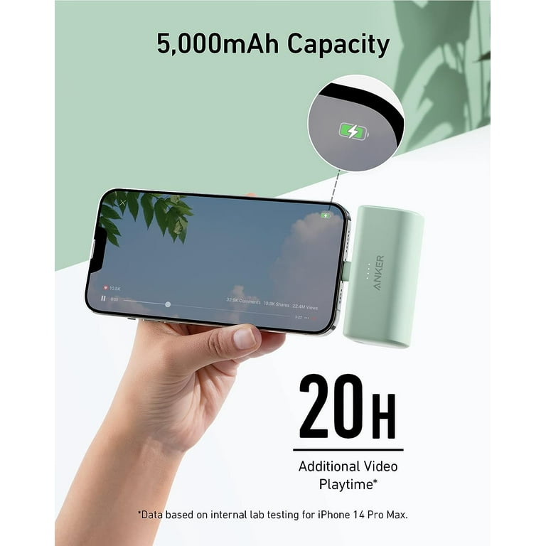 Anker Portable Charger with Built-in Lightning Connector