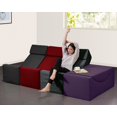 thumbnail image 6 of Chic Home Trypsin Upholstered Adjustable Accent Chair/Recliner/Ottoman Bench, 6 of 6