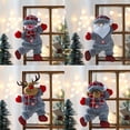 thumbnail image 1 of Set de adornos navideños - Colgante de figura de muñeco de nieve de 14x18,5 cm para adornos colgantes de árbol, ventana y puerta, 1 of 4