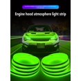 thumbnail image 2 of Gmogad Exterior Lights For Cars, 59 Inch Car Hood Strips LED Daytime Running Strip Neon For Car Green, 2 of 6