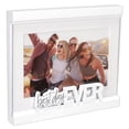 thumbnail image 2 of Malden International Designs Best Day Ever 4x6 White Matted Attachment Shelf Picture Frame, 2 of 4