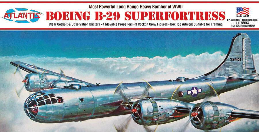 USA B29 Flying fortress bombers Plane paper Model Do It Yourself DIY 