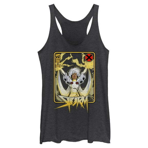 Womens Marvel Storm Pose Frame Racerback Tank