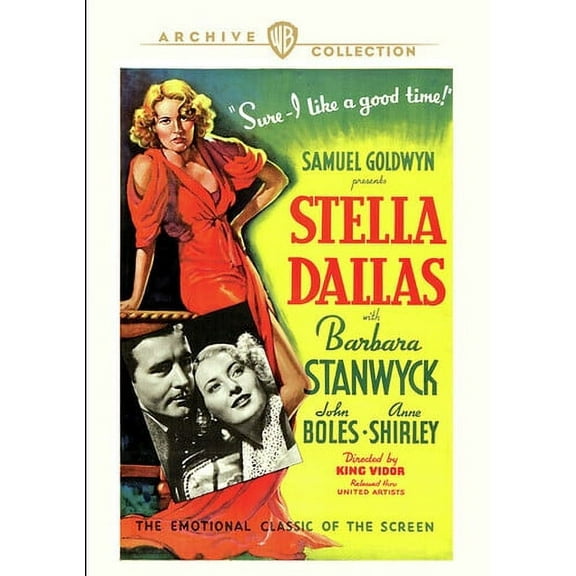 Stella Dallas (DVD), Warner Archives, Drama