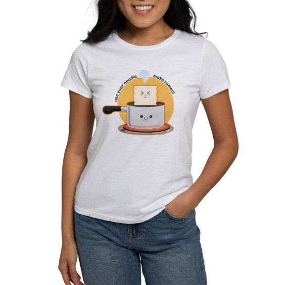 CafePress - Make Ramen T Shirt - Women's Classic T-Shirt