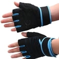 thumbnail image 3 of Guantes de ciclismo Guantes de bicicleta Guantes de ciclismo para hombres y mujeres con almohadilla amortiguadora, agarre adicional, ajuste flexible y cómodo, peso ligero, soporte transpirab, 3 of 5