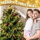 thumbnail image 1 of Adornos navideños, adornos navideños, regalos navideños dorados con clip, lazo de metal, decoración navideña para árbol de Navidad, corona y otros adornos para el hogar, pajaritas de metal., 1 of 7