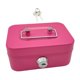 thumbnail image 3 of Caja de dinero con bloqueo de piggy bank colección pequeña recuerdo de recuerdo de recuerdo de recuerdo con llave para niños Niñas Niños Adultos Rosa, 3 of 8