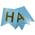 thumbnail image 2 of Haobase Happy Birthday Banner Triangle Flags Banner Happy Birthday Sign Swallowtail Flag Hanging Party Decoration, 2 of 4
